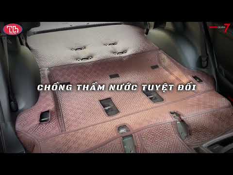 Lót sàn da 360 độ với hoa văn độc đáo.