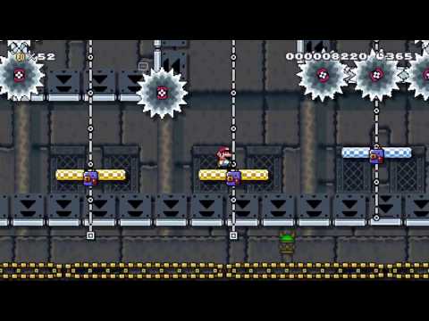 Learn to Ride a Lift with Style! - from Bilbo - SUPER MARIO MAKER Gameplay RAW