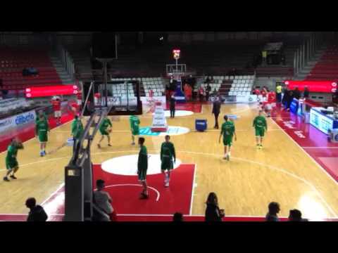 Un riscaldamento a tutto volume al PalaWhirlpool