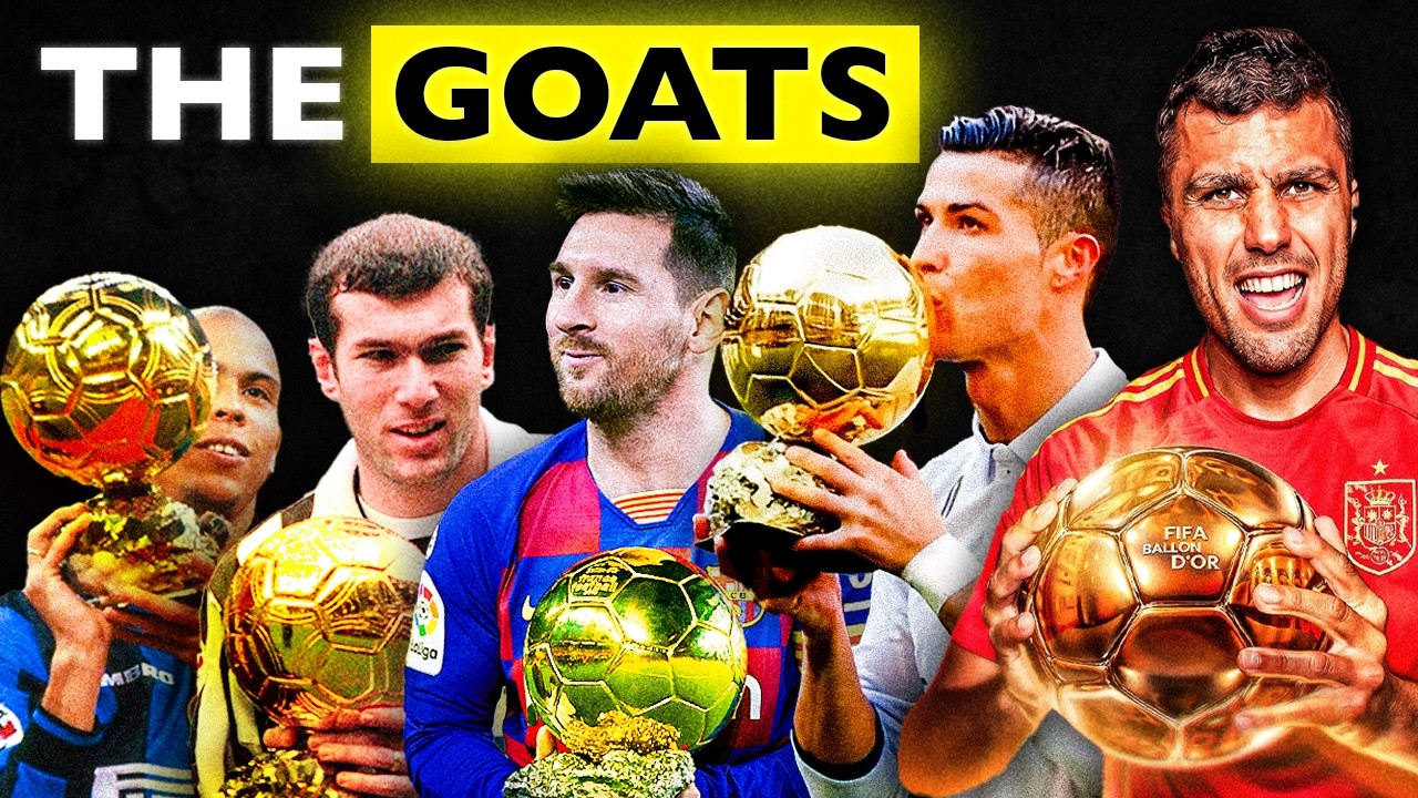 All 47 Ballon d'Or Winners in Football History! (Messi, Ronaldo, Zidane, Rodri...)