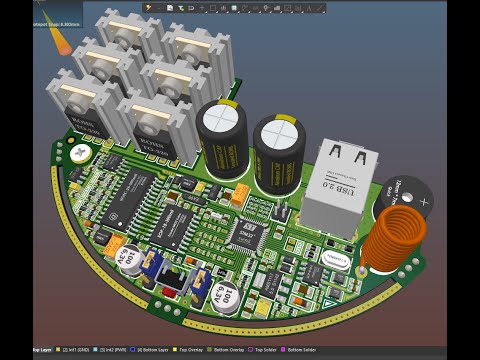 Altium 4 layer PCB Design #pcb #altium #hardware #pcbdesign