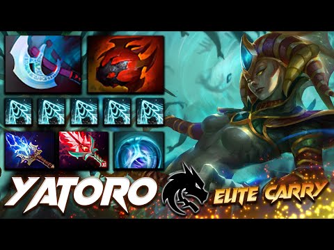 Yatoro Naga Siren - ELITE CARRY - Dota 2 Pro Gameplay [Watch & Learn]