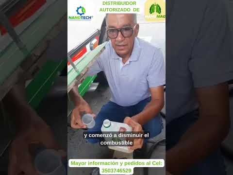 Uso de Bioaditivo Nanomac en diesel Buseta Agrale, Cali, Colombia - Sr. Antonio Camacho