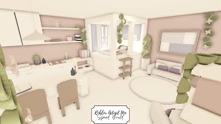 Cheap 1k Low-Budget Rosy Aesthetic Coastal Tiny Home Speed Build 🥀 Roblox Adopt Me!