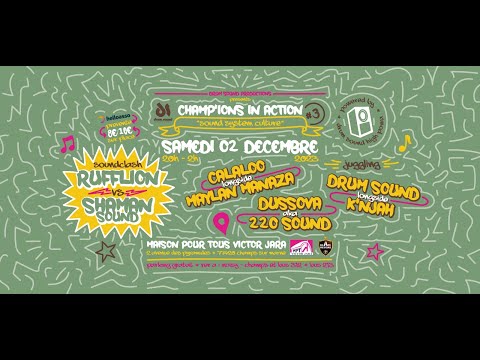 Soundclash - Shaman Sound vs Ruff Lion (Champ'ions in action #3)