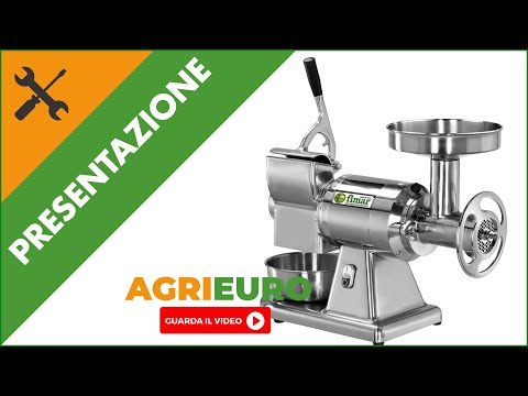 Tritacarne elettrico FIMAR TC22AE - Con grattugia integrata - Monofase  230 V / 1.5 hp:presentazione
