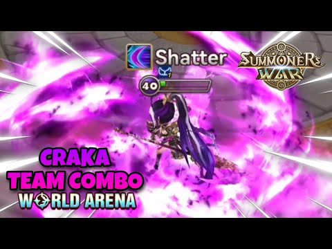Craka Team Combo in World Arena Ep. 2 - Summoners War