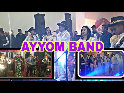"AYYOM BAND" GURUHI TO'YNI QIZDIRISHDI. JONLI IJRO. EXCLUSIVE CHIQISHLAR...