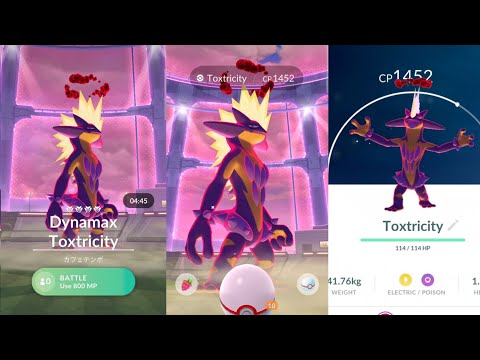Il primo raid Dynamax Toxtricity in #pokemongo