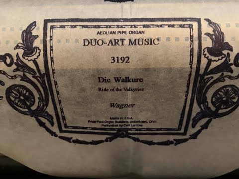 Aeolian-Skinner Opus 878 Plays "Die Walküre" by Wagner