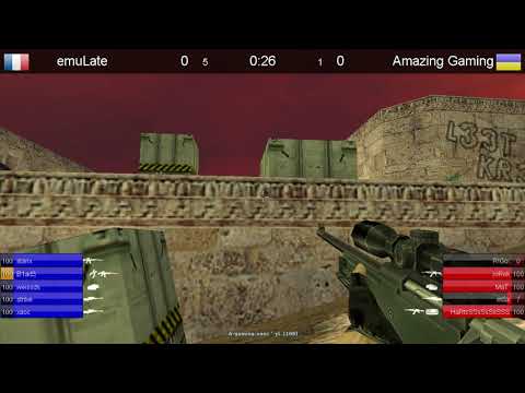 [ HLTV ] A-Gaming vs emuLate (WCG 2007) @1MAP