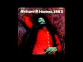 Richie Havens - Just above my Hobby Horse's Head