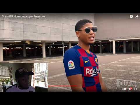 A BOY SETTING ORGIE!!! GianniTR - Lemon pepper Freestyle REACTION