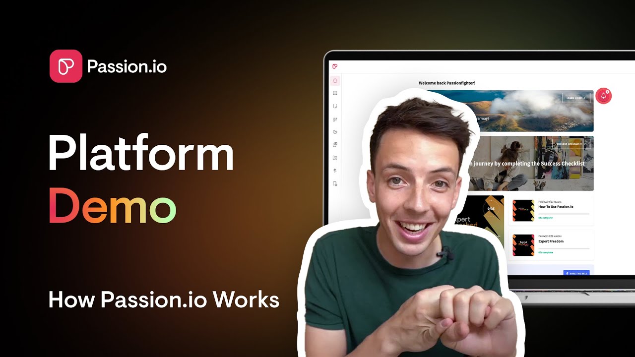 Passion.io Platform Demo - Create a mobile app for your content & community