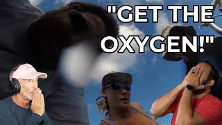 Divers React to PASSED OUT DIVER who recorded his own CPR