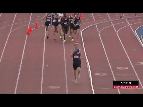 Boys 5000m Championship Section 1 - New Balance Nationals Outdoor 2023