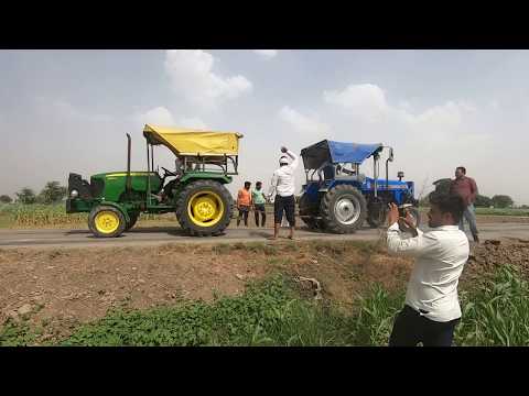 AGAIN John deere 5036 D & Sonalika DI-35 tractor tochan