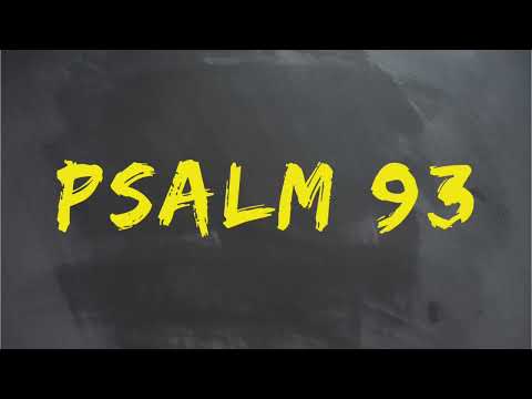PLASTER MIODU || Psalm 93: Modlitwa uspokojenia