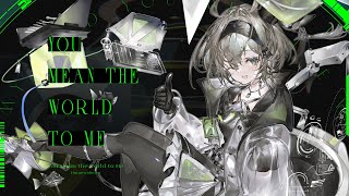 Cover art for You Mean the World to Me