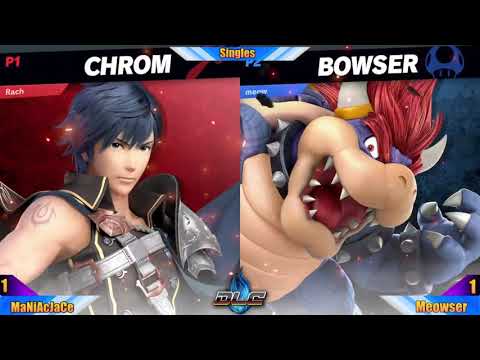 Ultimate SmashaPalooza: It Returns! - Winners Semis - MaNiAcJaCe (Chrom) vs Meowser (Bowser)