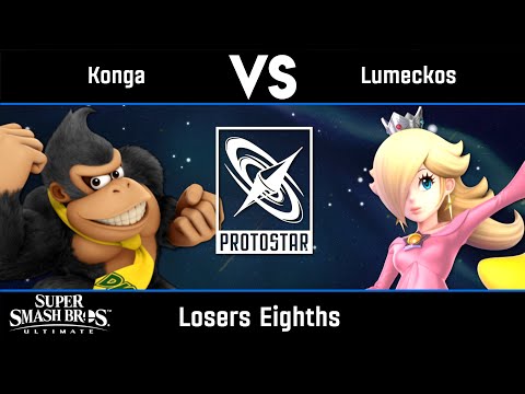 Konga (Donkey Kong) vs Lumeckos (Rosalina) - Ultimate Losers Eighths - Protostar #28