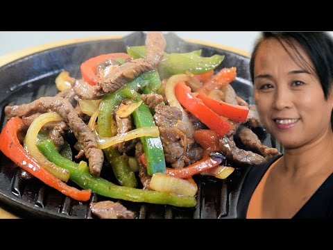 Chinese Sizzling Steak Recipe (Chinese Style Cooking Recipe)