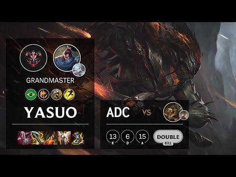 Yasuo ADC vs Renekton - BR Grandmaster Patch 11.17