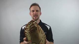 Video thumbnail: Rawlings Pro Preferred Series Adrian Gonzalez Game Day Glove: PROSFM20C First Base Mitt