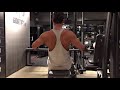 【筋トレ】Vol.127【背中】シーテッドロウ!大円筋です。ここのカットが出るように頑張ってます💪🏾🔥