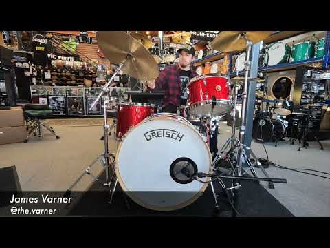 Gretsch Broadkaster 3pc Drum Kit in Red Sparkle (SOLD!)