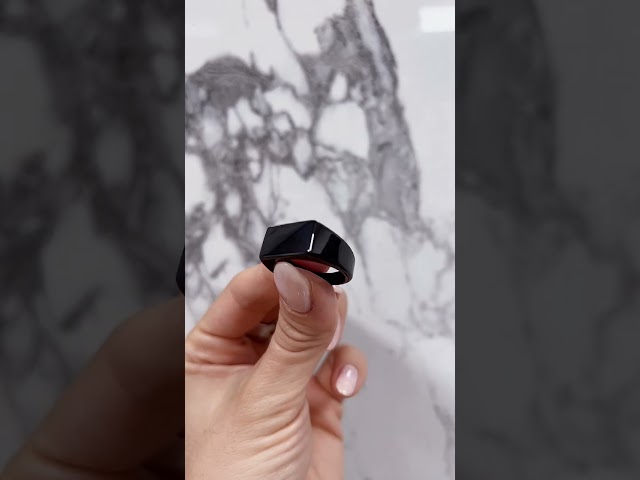 Vídeo relacionado con SGERUFZ 1 Anillo Antiestrés, Anillo Giratorio para Reducir el Estrés y la Ansiedad, Accesorio de Moda para Hombres y Mujeres, Acero Inoxidable Pulido (8 mm, 59,5 mm) (Negro)