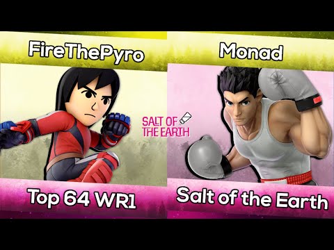 FireThePyro (Mii Brawler) vs. Monad (Little Mac) | SotE Singles | Smash Ultimate Top 64 WR1