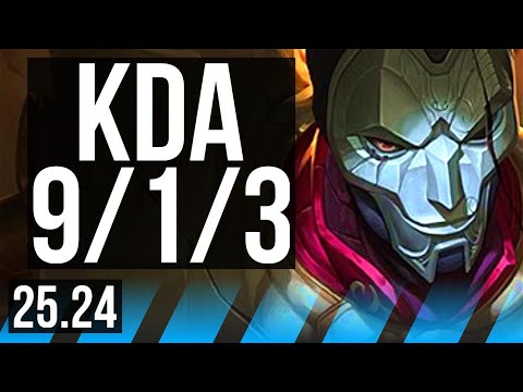 JHIN vs YONE (MID) | 9/1/3 | NA Challenger | 25.24