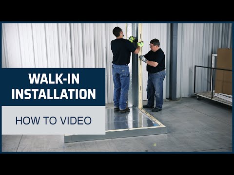 Walk-In Installation Process | Leer Inc.