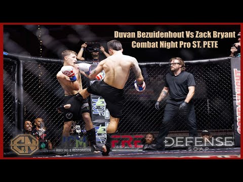 Combat Night Pro - St. Petersburg - Duvan Bezuidenhout Vs Zack Bryant