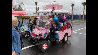 Jimmy Buffett Margaritaville Daytona BeachChristmas Golf Cart Parade