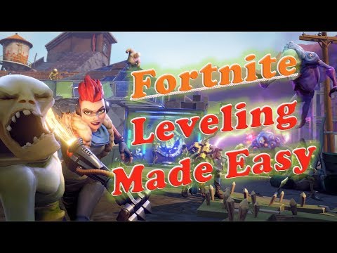 Fortnite, Leveling Made Easy Part 1 Video