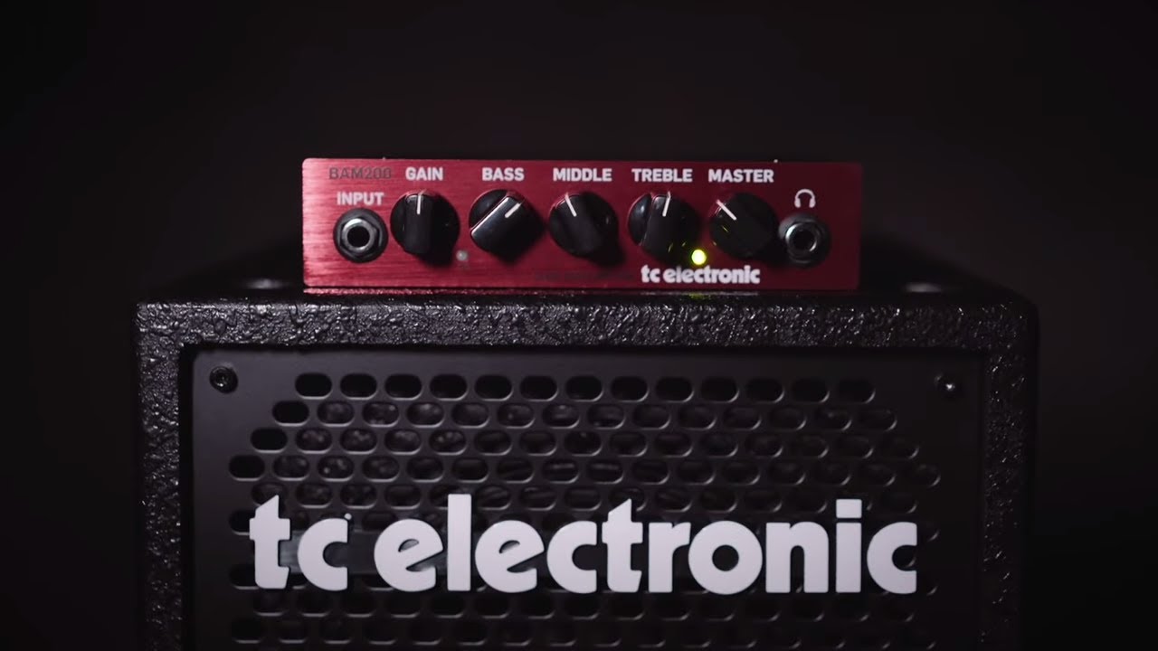 TC Electronic BAM200 Ultra Compact Bass Amp Head