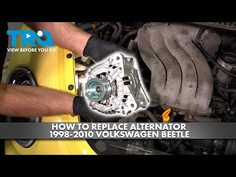 How to Replace Alternator 1998-2010 Volkswagen Beetle