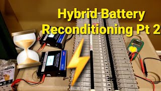 Reconditioning a Prius Hybrid Battery Pt 2