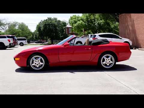 1992 Porsche 968 Cabriolet Exterior