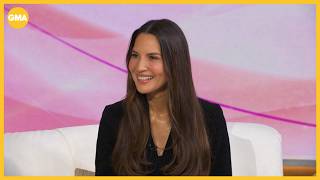 Olivia Munn raises awareness for breast cancer