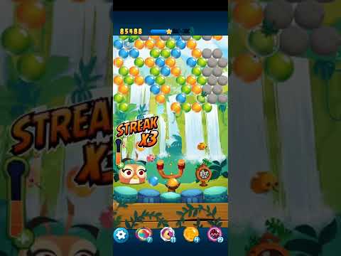 Angry Birds Pop Bubble Shooter-Level 752 3 STARS NO BOOSTERS #angrybirdspopbubbleshooter