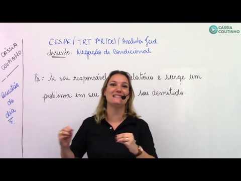 Questão do Dia CESPE - Argumentação - Proposições