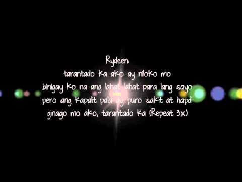 Rydeen & Atribida - Tarantado ka (with lyrics)