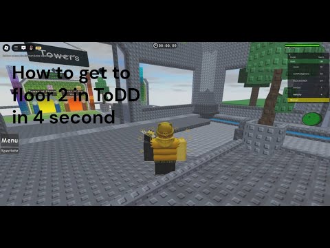 How to skip 2 floor in 4 seconds in Tower of Deep Darkness (JTOH)