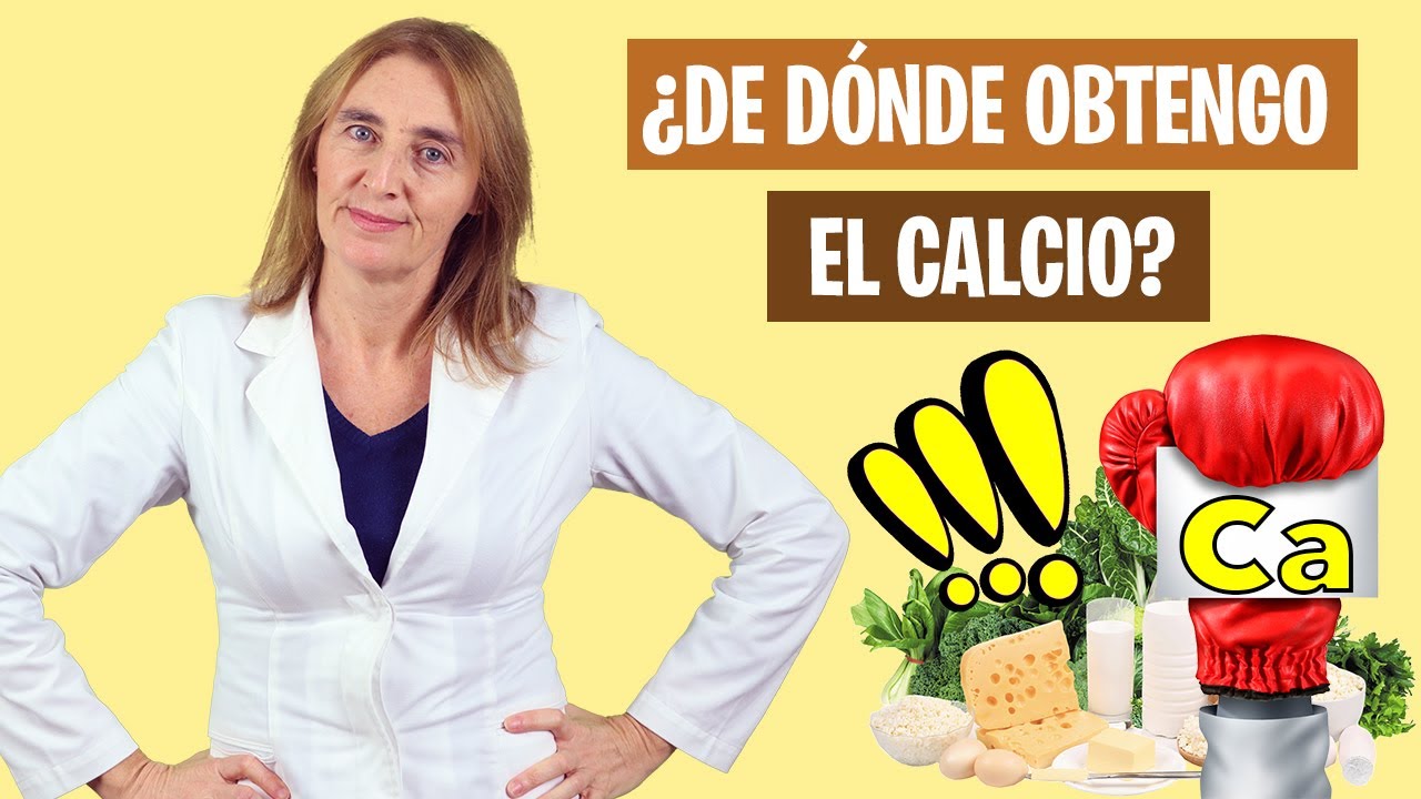 SIN LÁCTEOS de donde saco el CALCIO | Consigue calcio sin lácteos | Alimentación real saludable