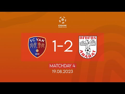 IDBank Premier League. Matchday 4. FC Van - FC Ararat (19.08.2023)