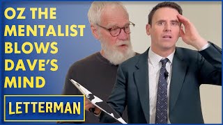 Mentalist Oz Pearlman Blows Dave's Mind | David Letterman