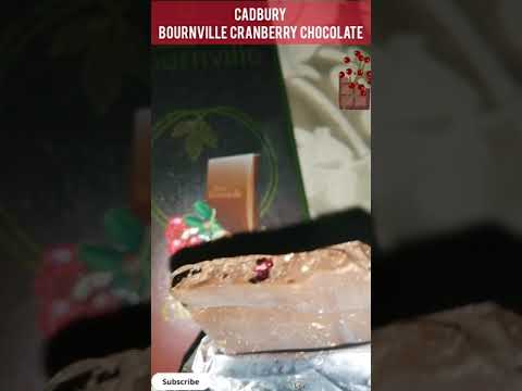 Cadbury Bournville Cranberry Chocolate 🍫💛 #shorts